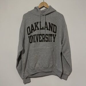 Vintage Oakland University Hoodie / Champion / Large / Y2K / Golden Grizzlies